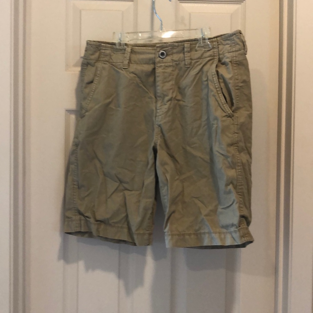Dark Khaki American Eagle Shorts